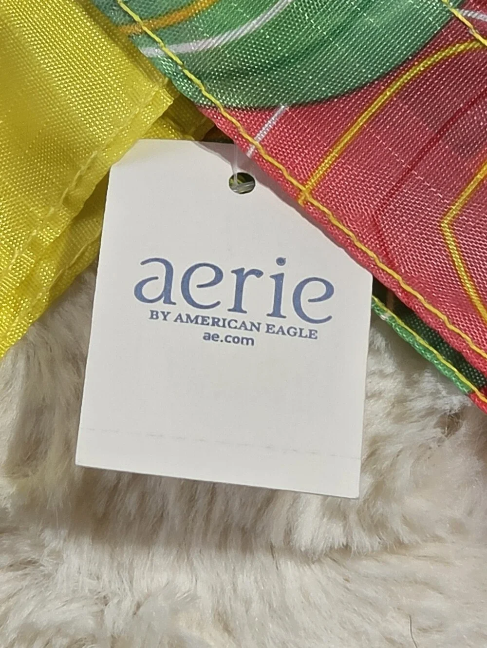 Aerie - Vintage Nylon Floral Beach Pool Gym Bag - 2009